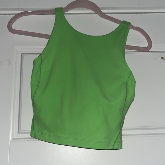 lululemon ribbed tank in scream green size 4 - Picture 5 of 5